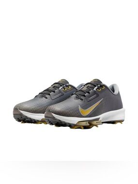 Nike Air Zoom Infinity Tour 2 Black/Gold Golf Shoes FD0218-003 Men's Size 12 NWT